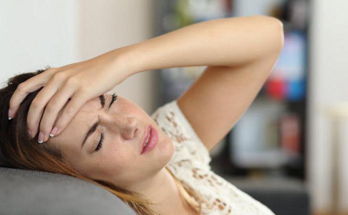 болит голова при наклоне вниз